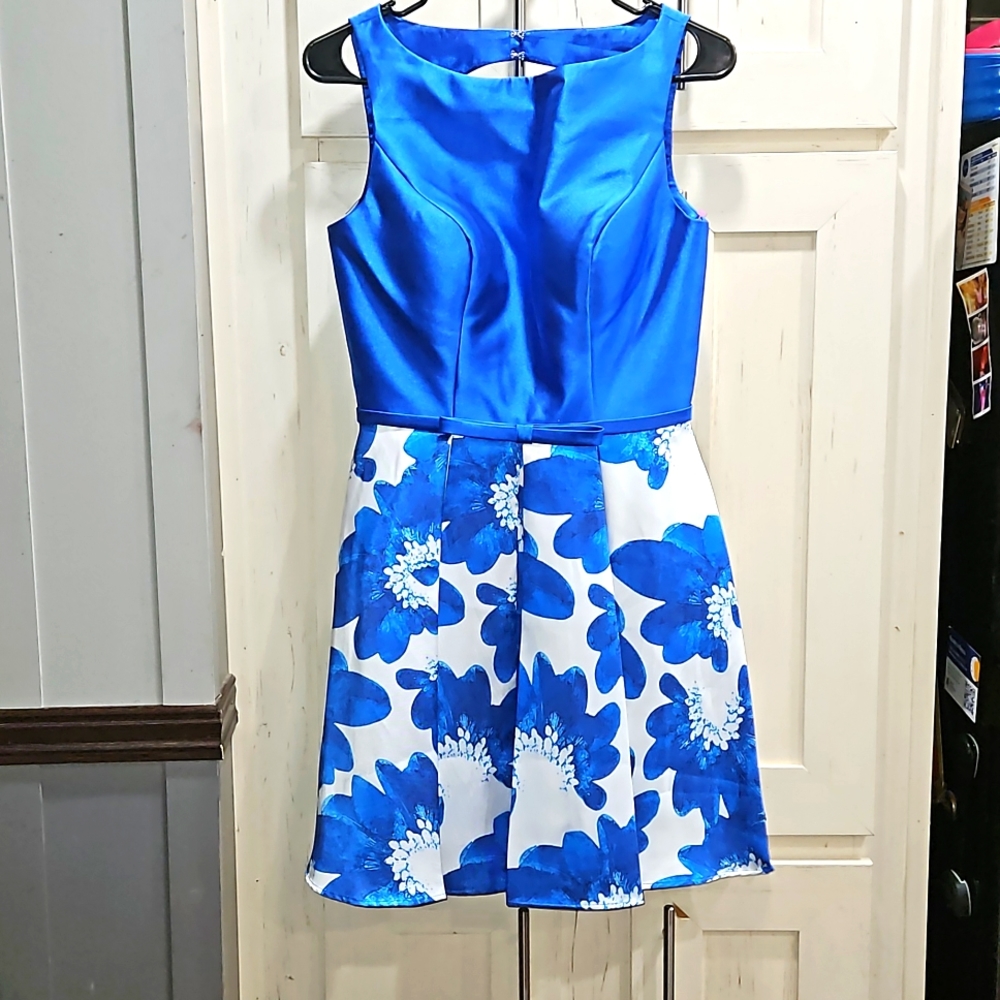 Royal Blue Skirt